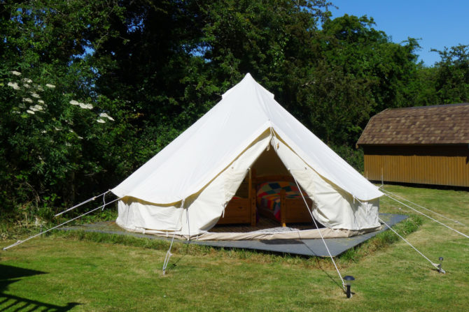 Cwt Gwyrdd Bell Tent