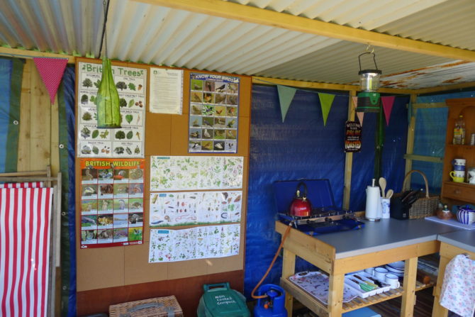 Cwt Gwyrdd Camp Kitchen Units